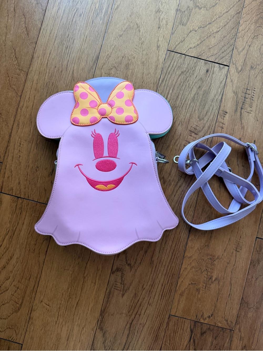 Disney Loungefly Halloween Pink and Blue Ghost Purse